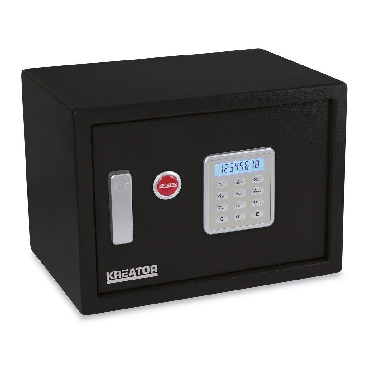 Pengeskab/værdiboks elektronisk 350 mm x 250 mm x 250 mm