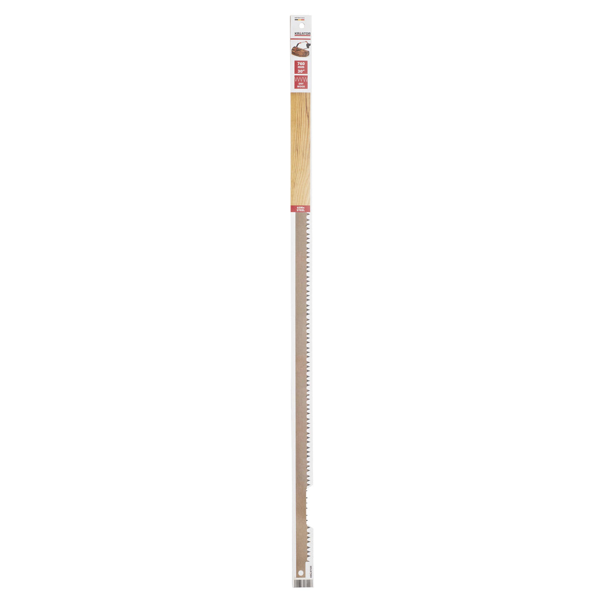 Buesavklinge 760 mm til tørt træ
