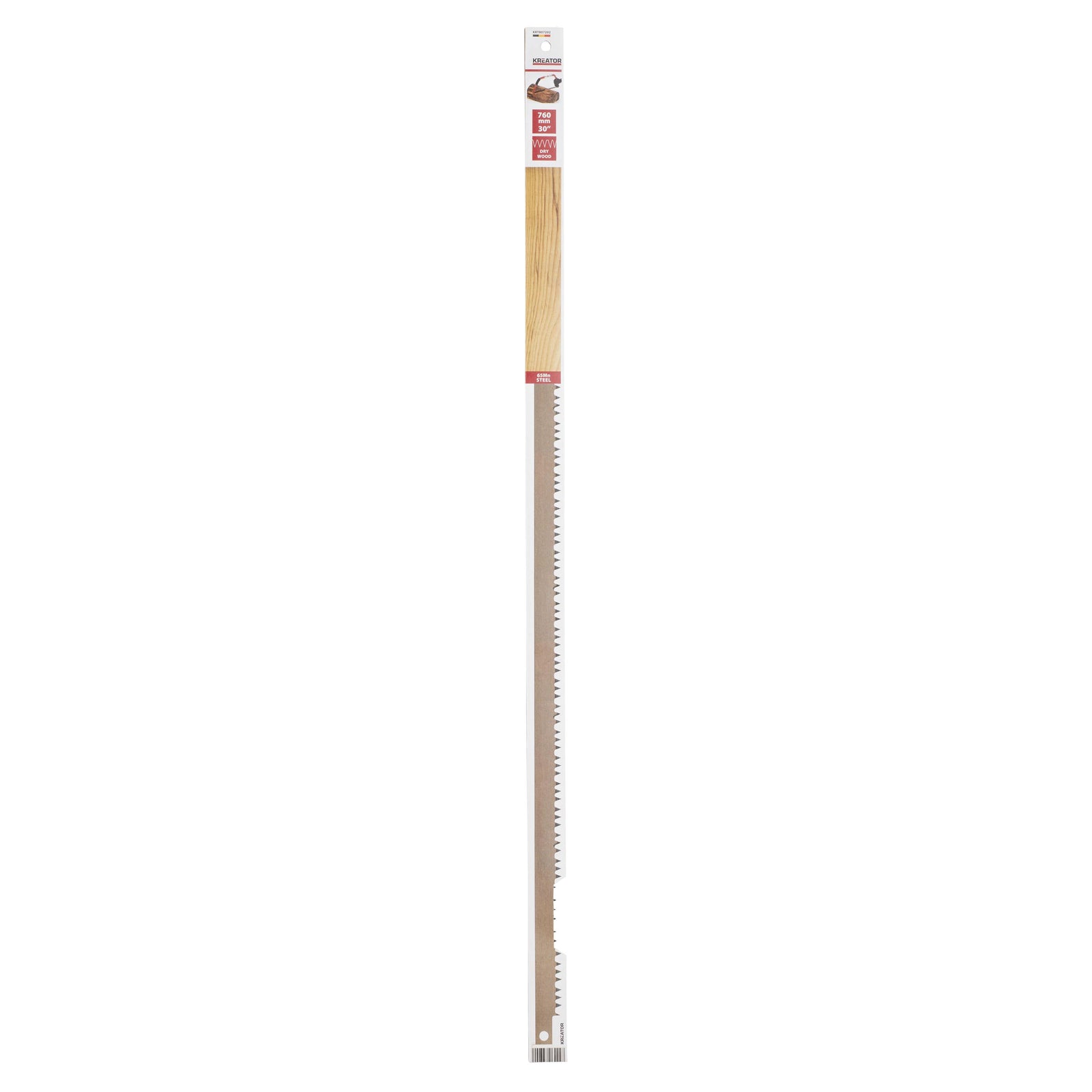 Buesavklinge 760 mm til tørt træ