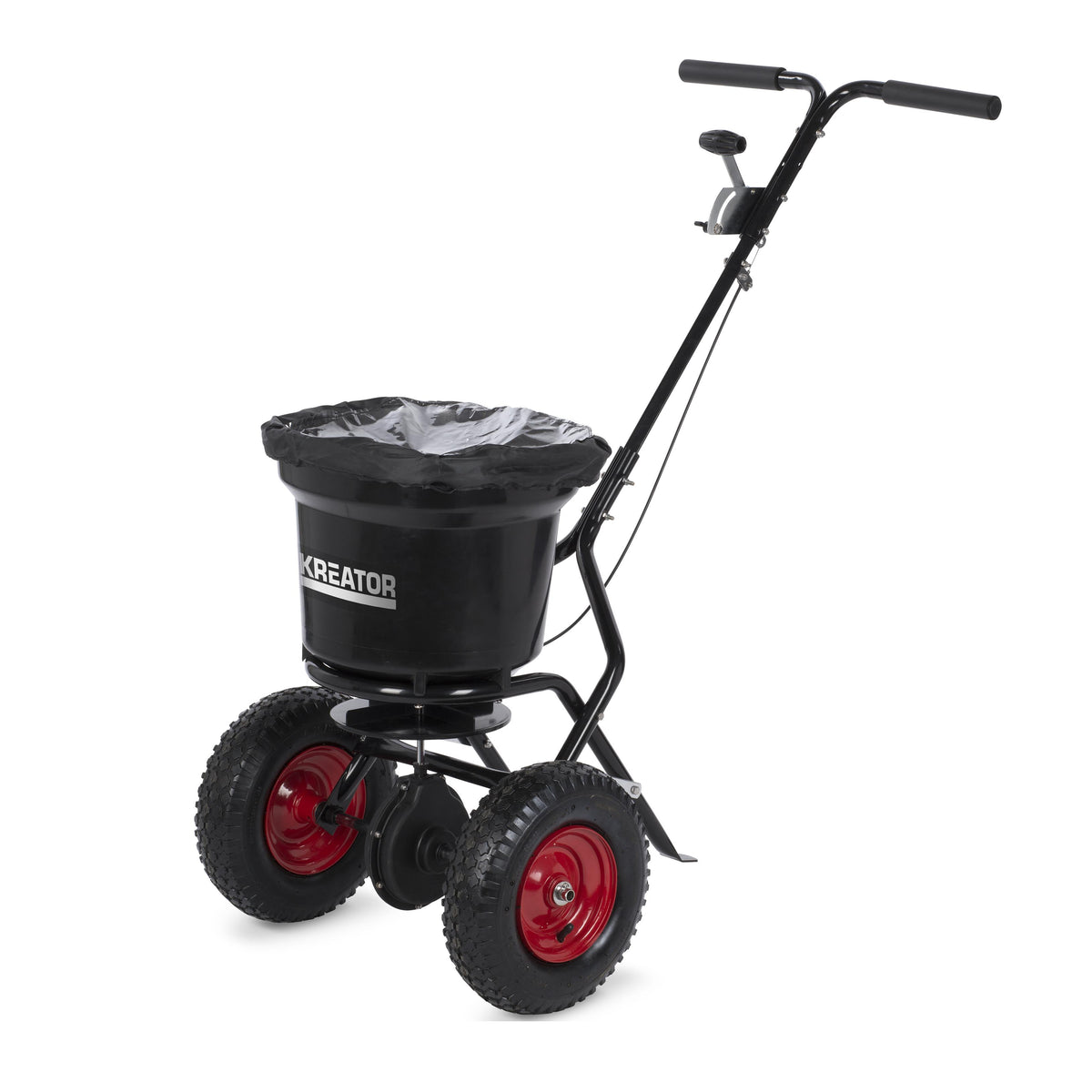 Salt og gødnings rotationsspreder 23 kg.