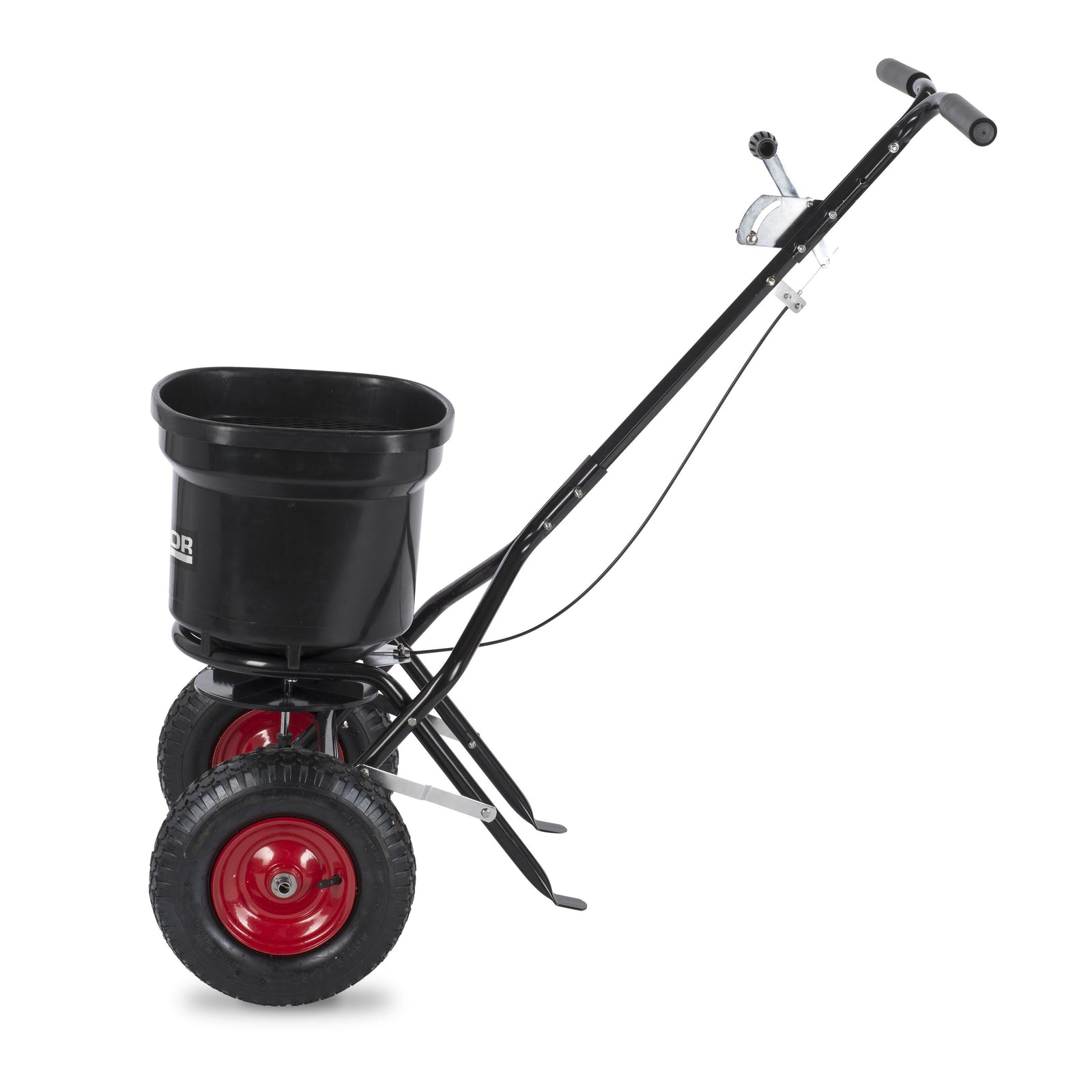 Salt og gødnings rotationsspreder 23 kg.