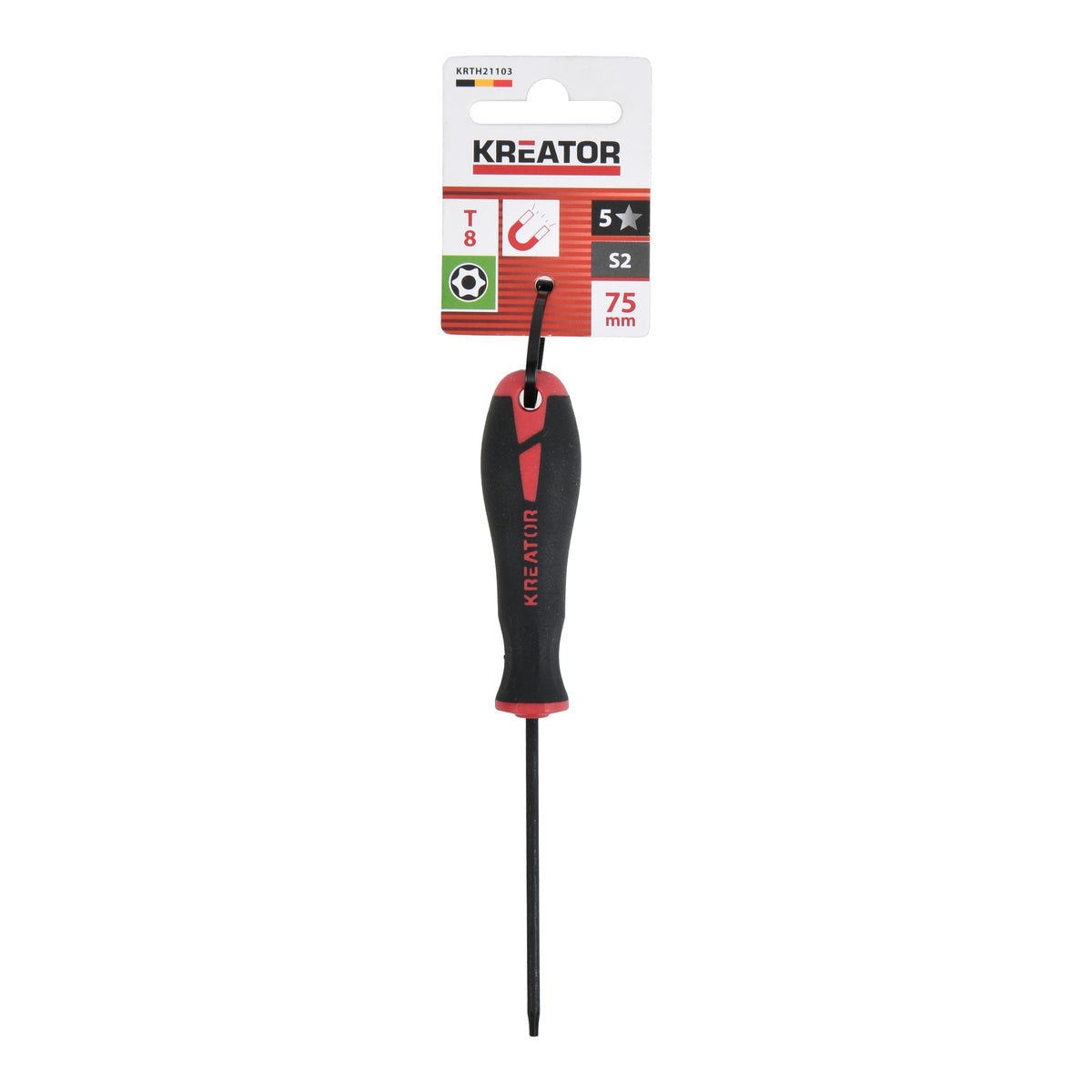 Skruetrækker Torx 8 x 75 mm