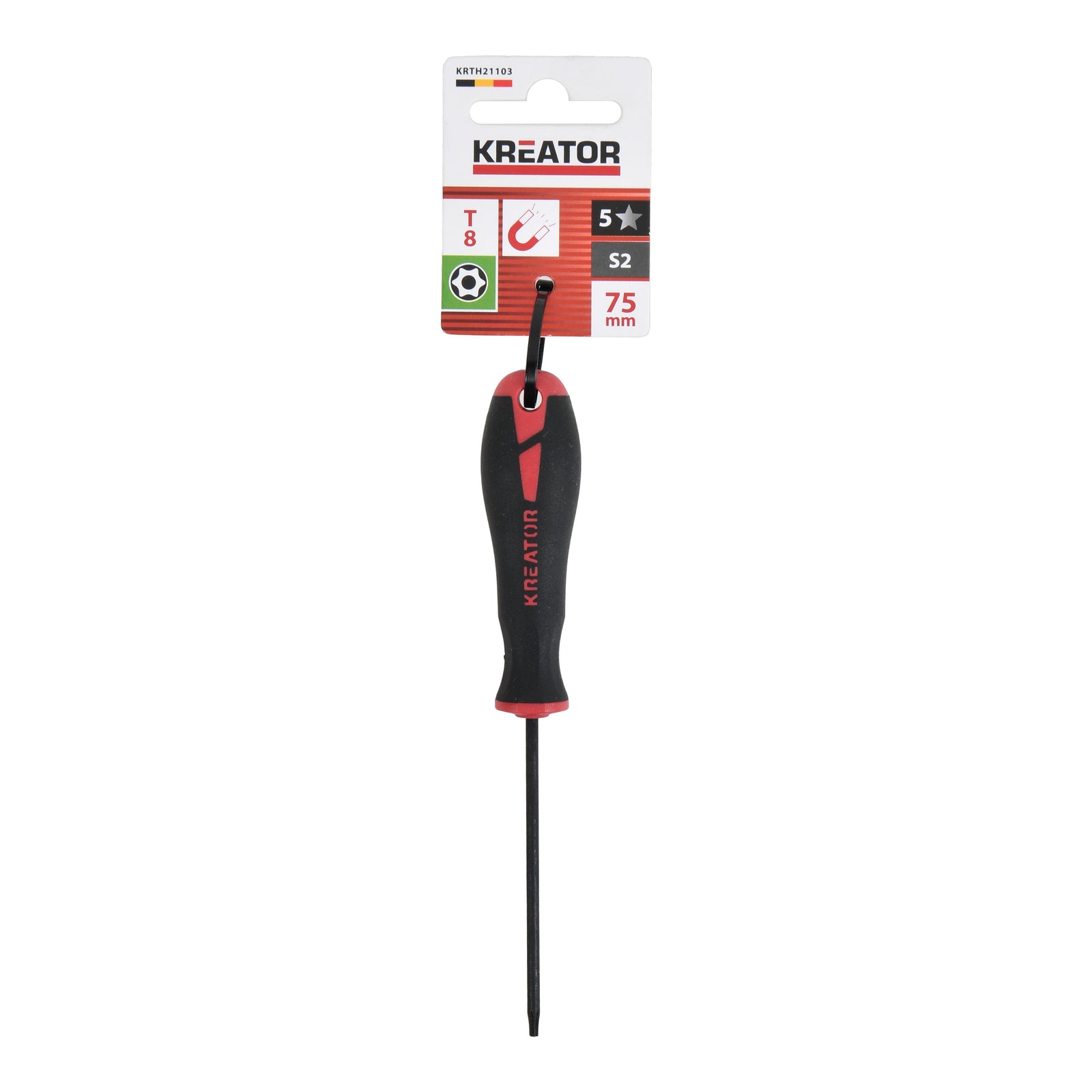 Skruetrækker Torx 8 x 75 mm