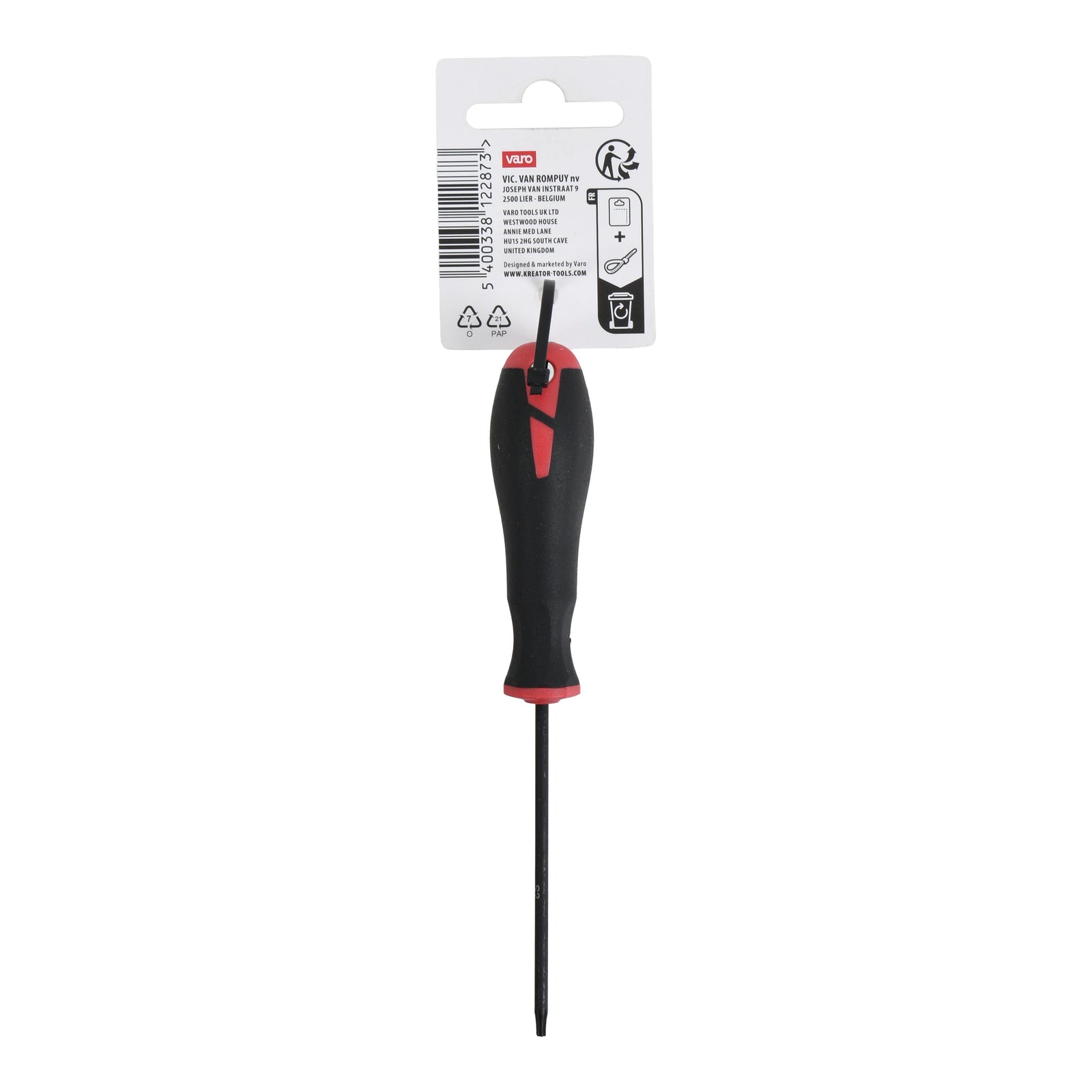 Skruetrækker Torx 8 x 75 mm