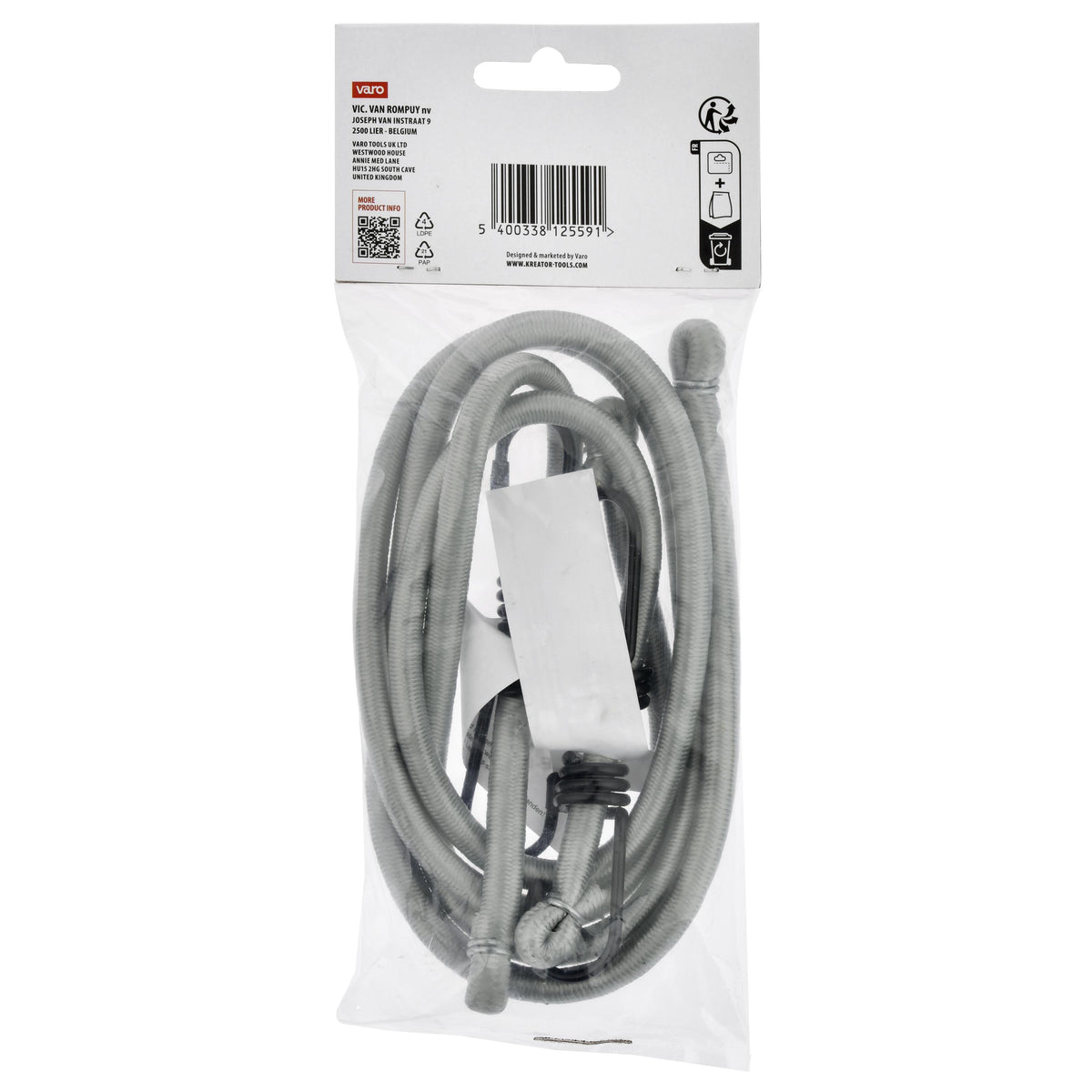 Bagagerem elastiske 2 stk  Ø10 x 100 cm