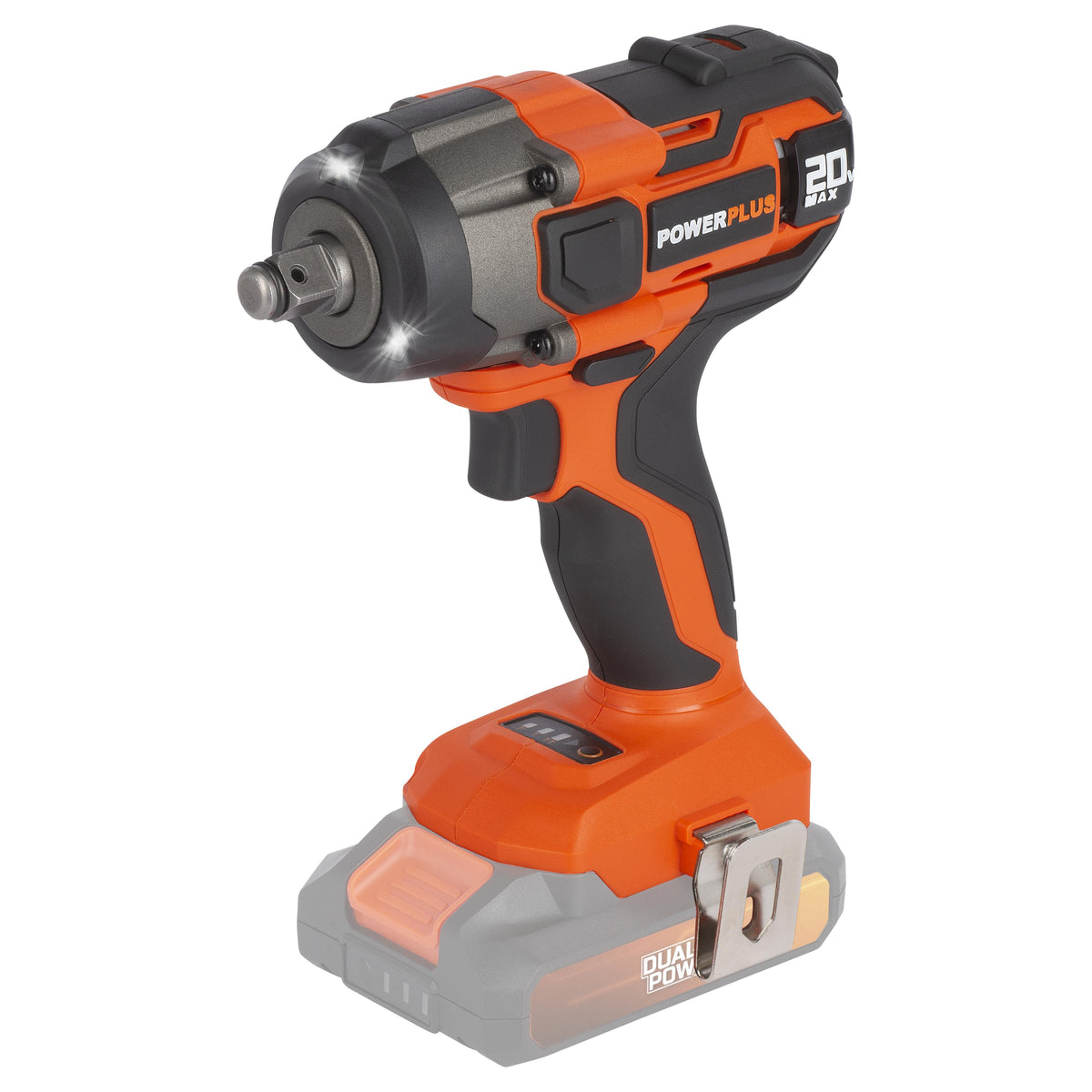 Slagnøgle 20 V 220 Nm, 1/2" (uden batteri og lader)
