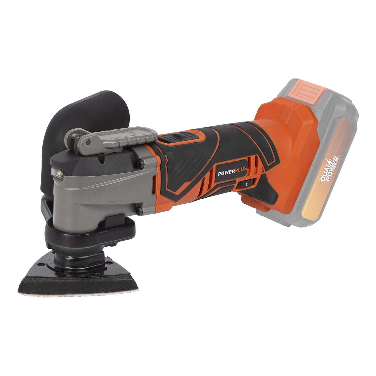 Multicutter 20 Volt med tilbehør (Uden batteri)