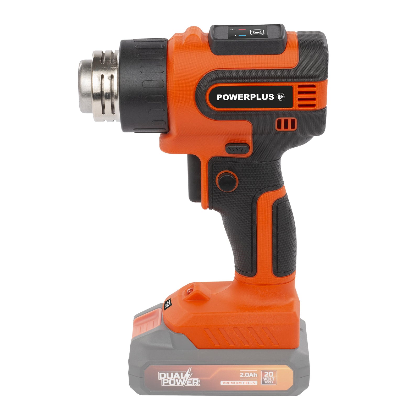 Varmepistol 20V - ekskl. batteri og opla