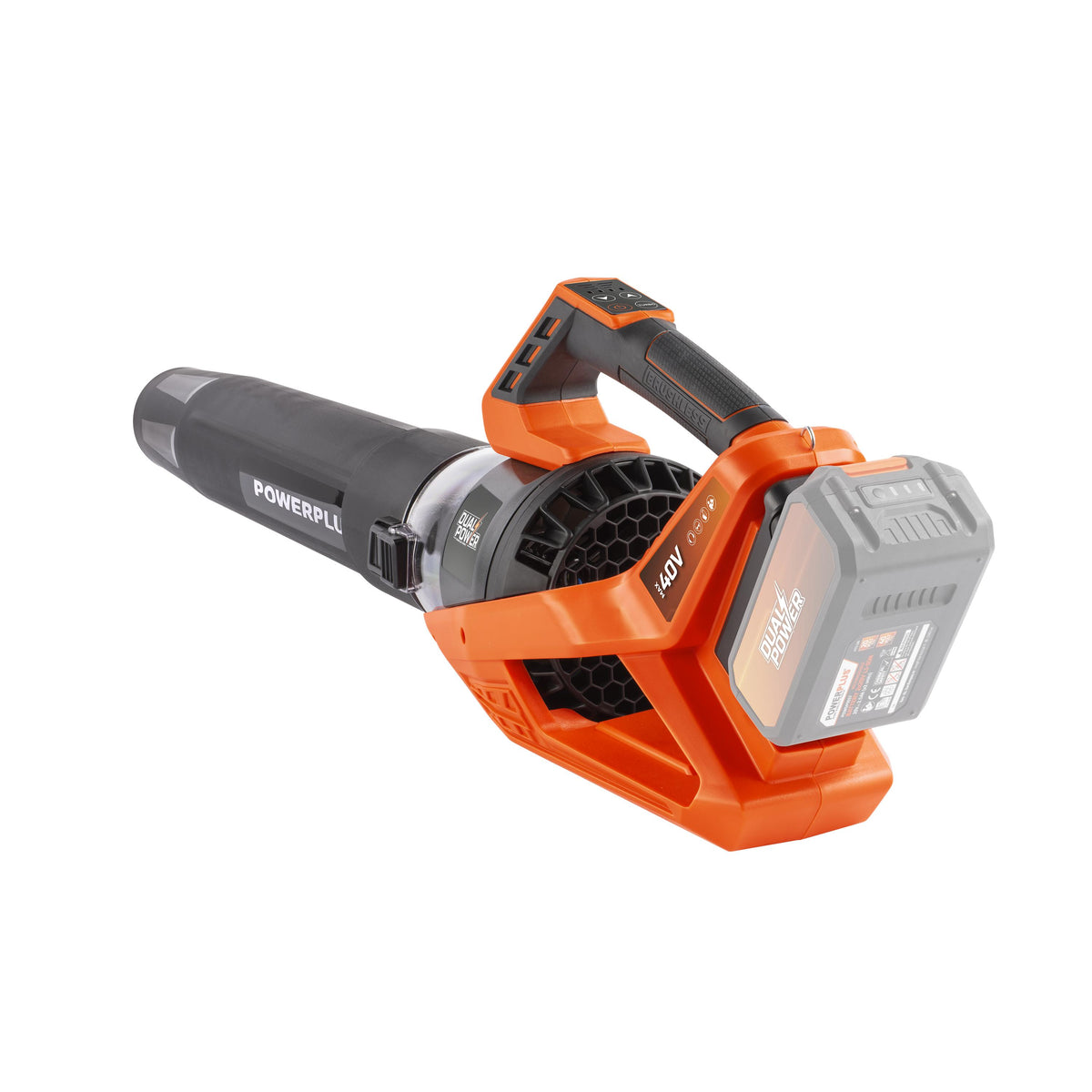 Løvblæser 40 VOLT TURBO UDEN BATTERI