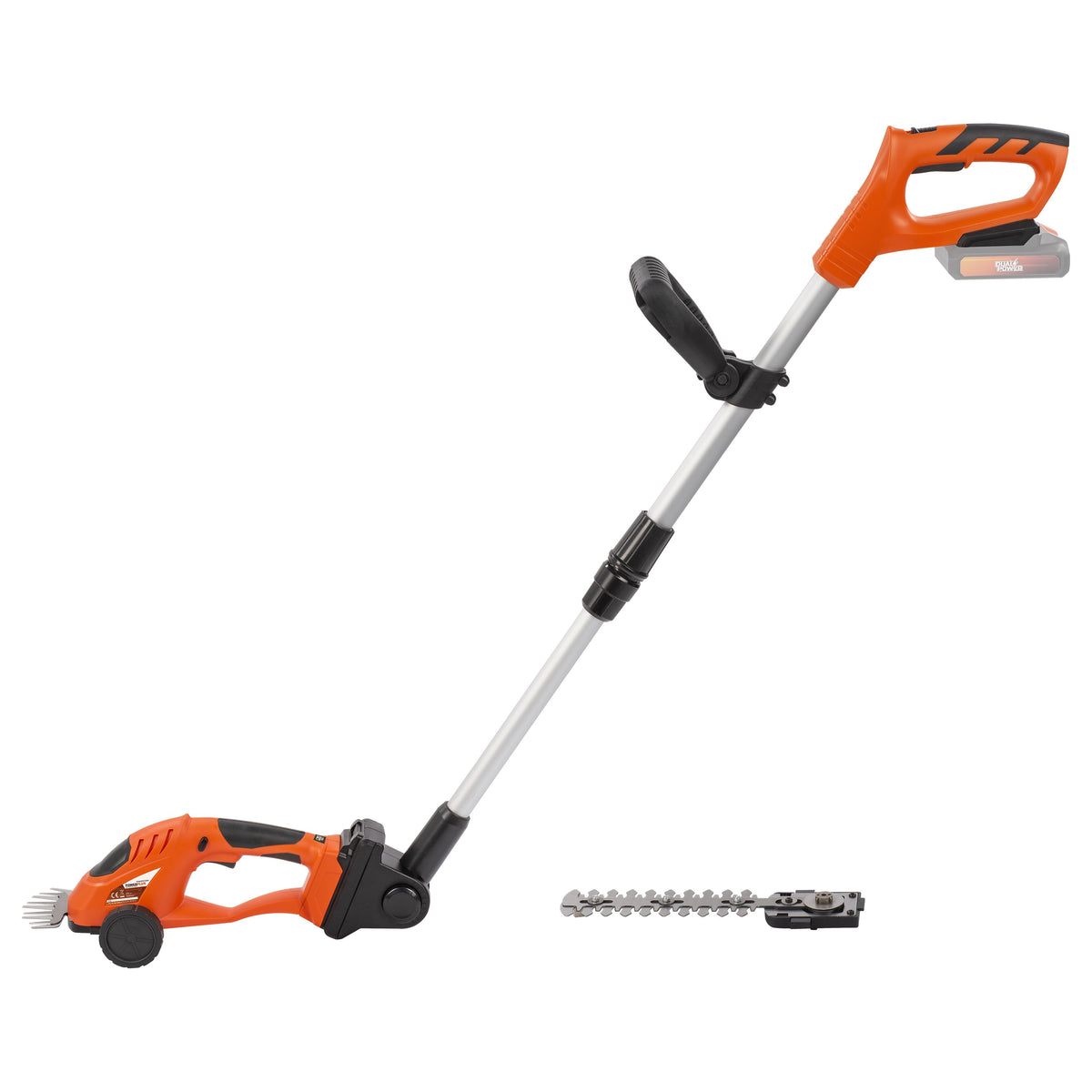 Teleskopisk græssaks og busktrimmer 20V