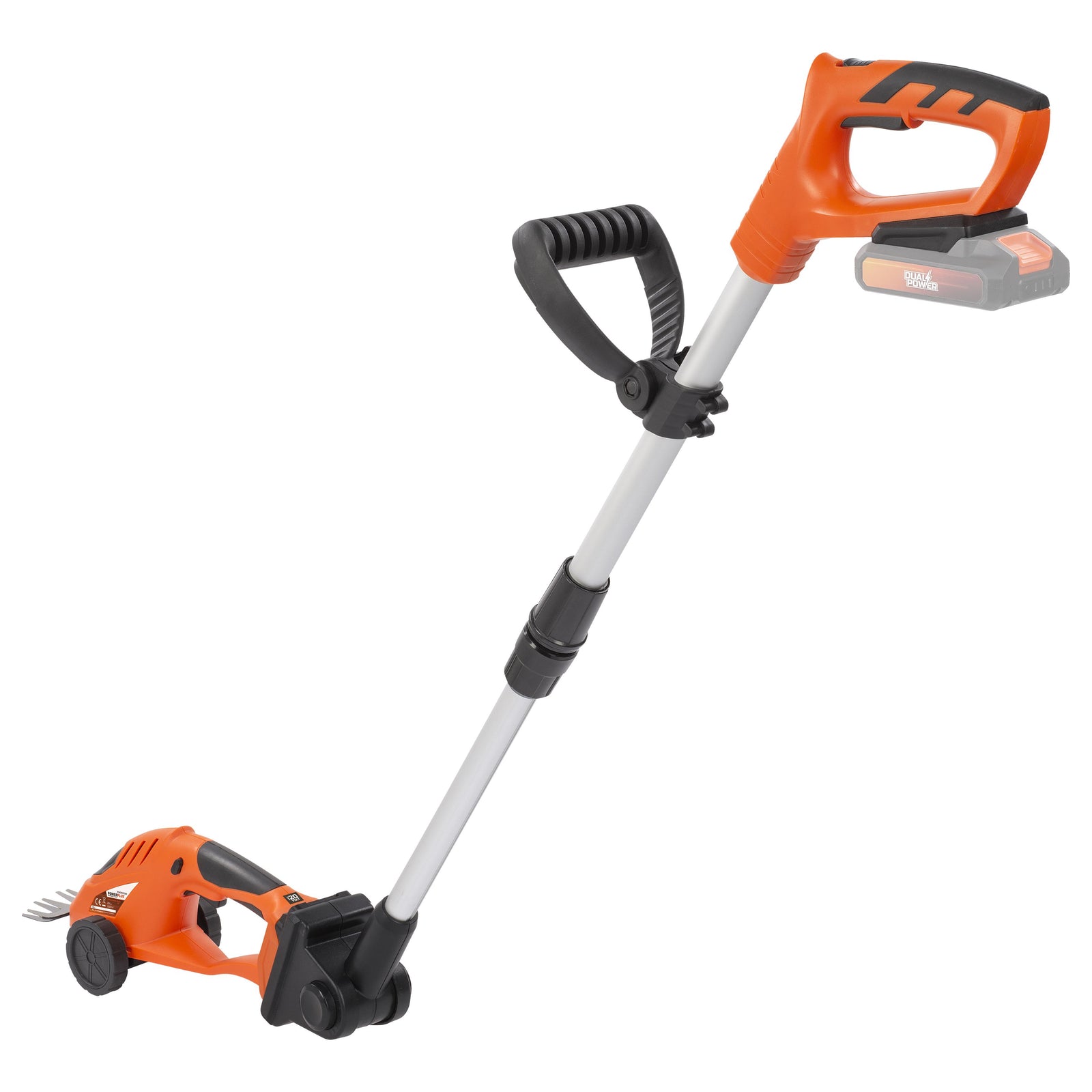 Teleskopisk græssaks og busktrimmer 20V