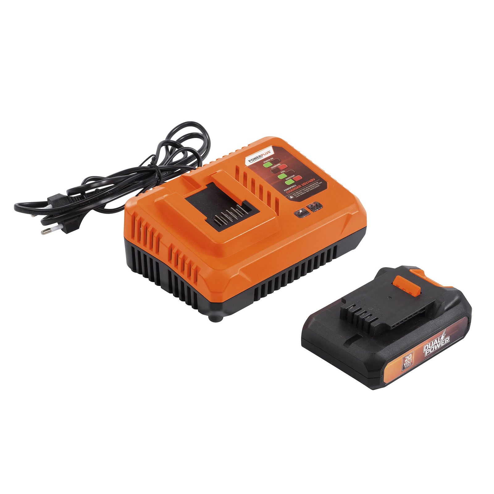 Plæneklipper+Græstrimmer kombipakke 20V