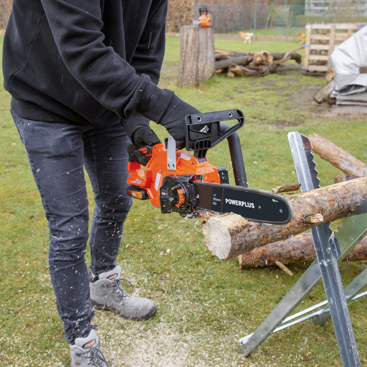 Kædesav 300 mm sværd UDEN batteri