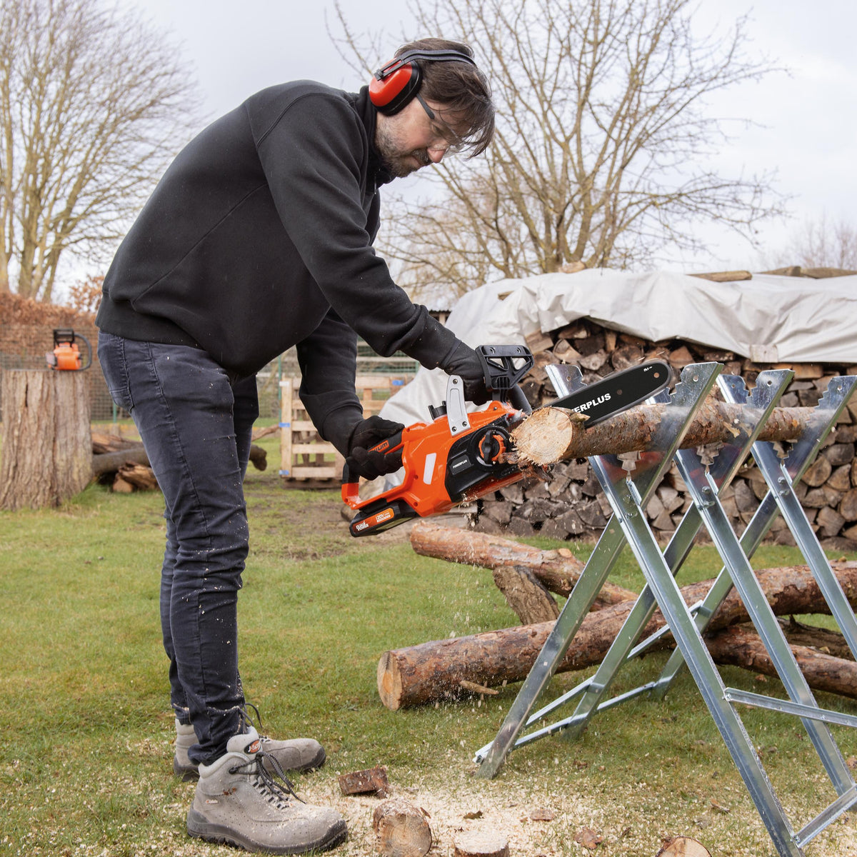 Kædesav 300 mm sværd UDEN batteri