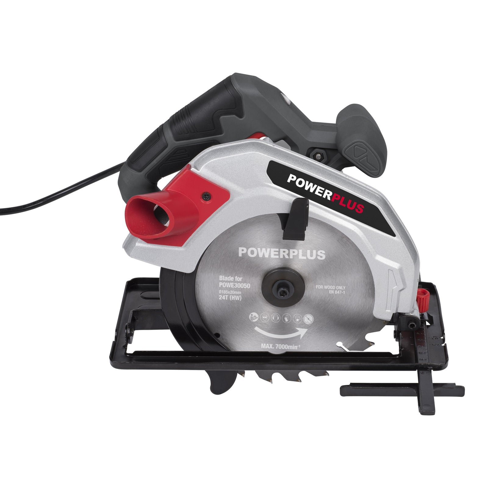Rundsav 1200 W med klinge Ø185 mm