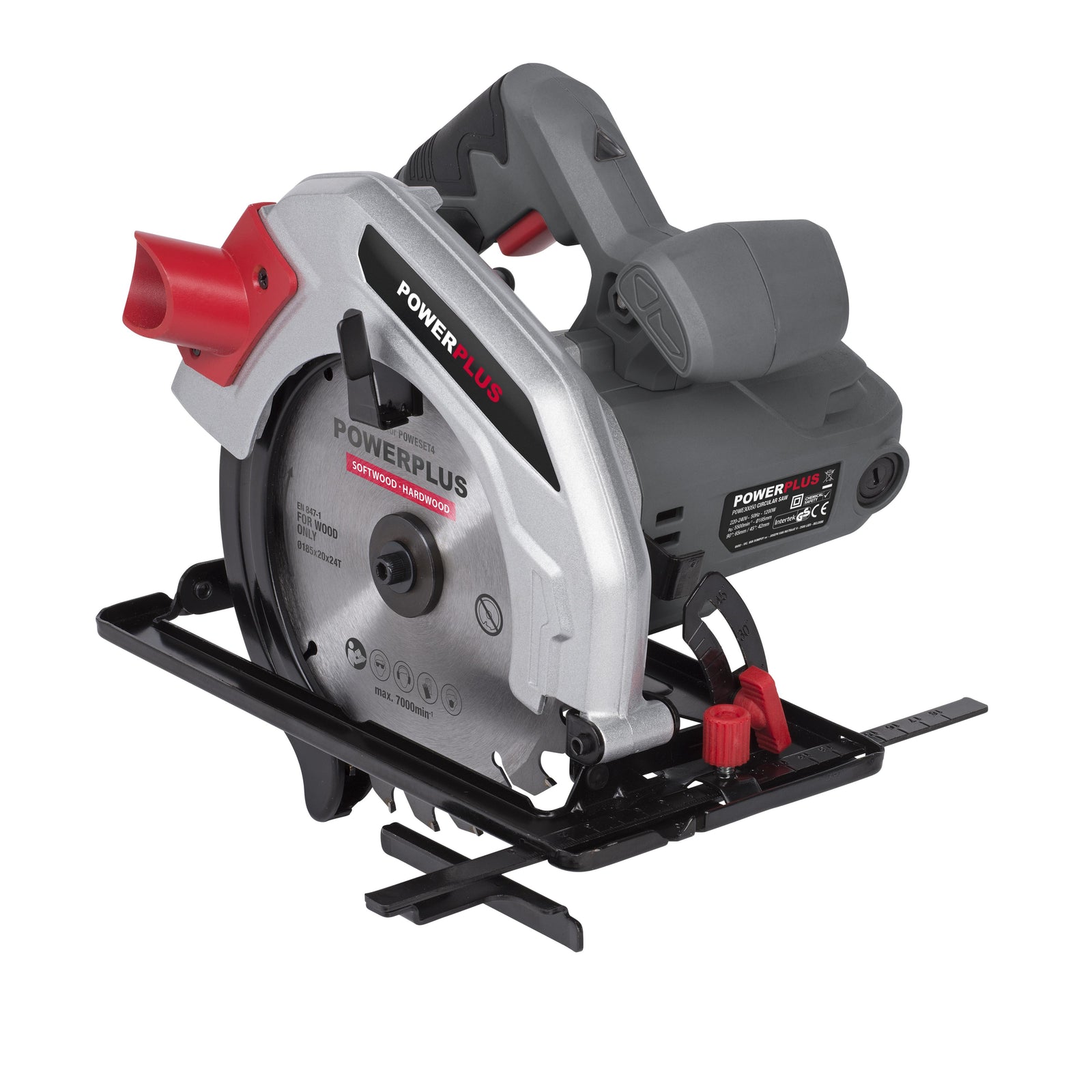 Rundsav 1200 Watt 185mm i kuffert - inkl. savklinger