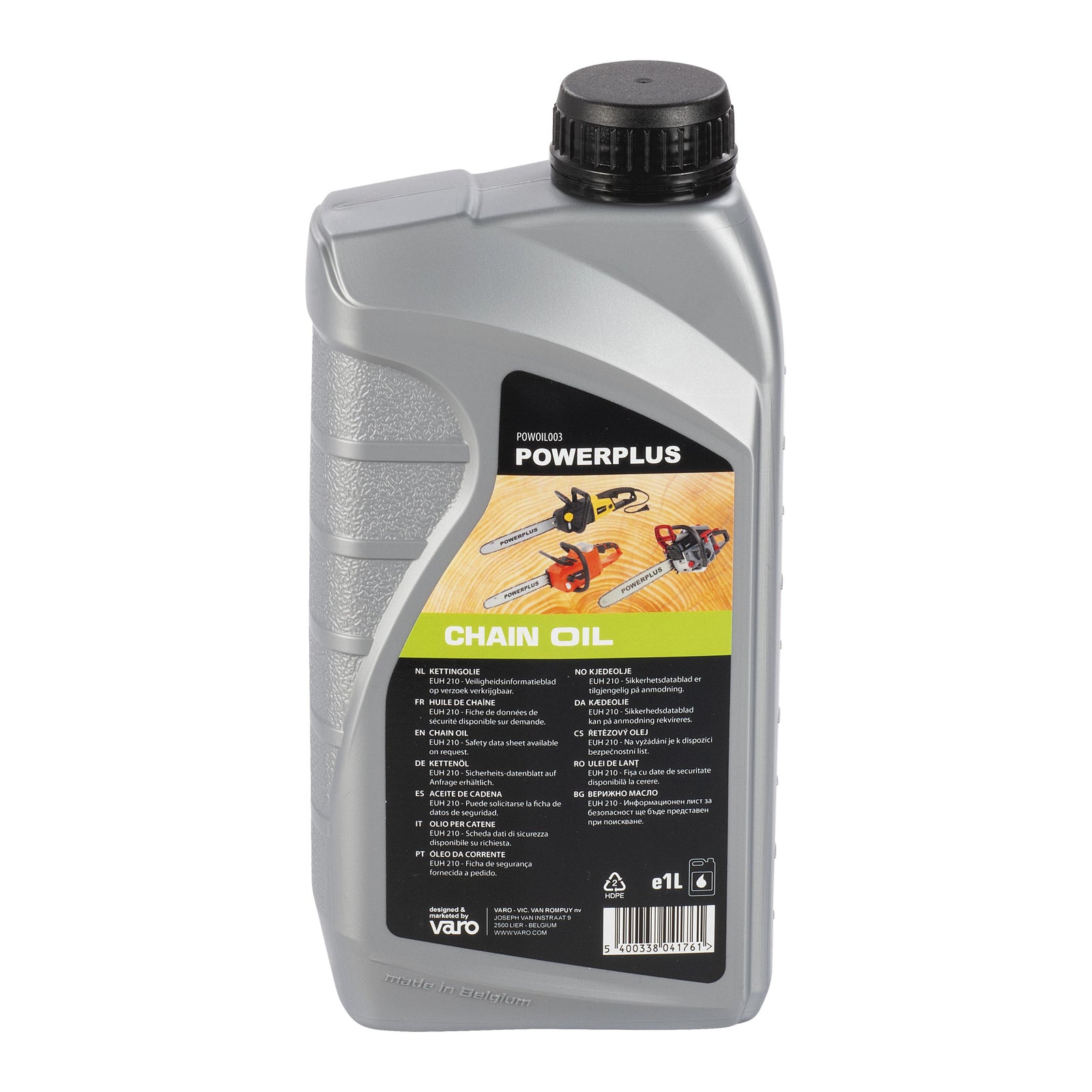 Kædeolie til kædesav – 1 liter