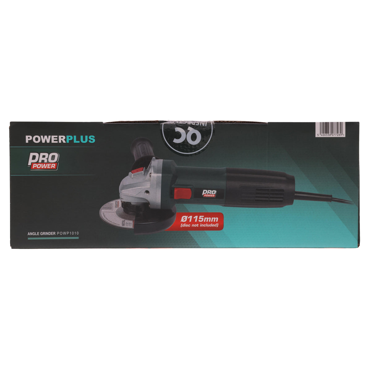 Vinkelsliber 115 mm - 720 Watt (Uden skive)