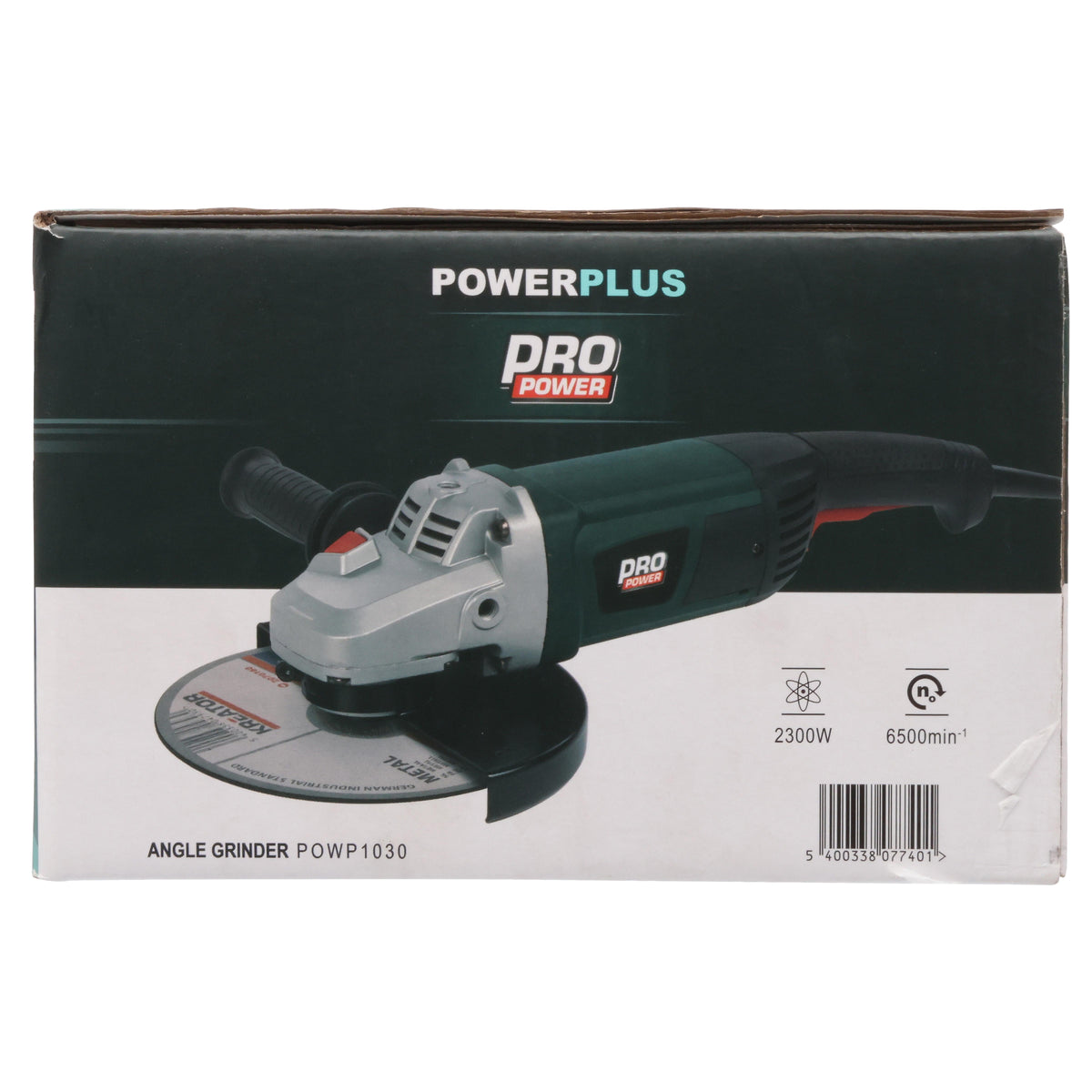 Vinkelsliber 230 mm - 2300 Watt (Uden skive)