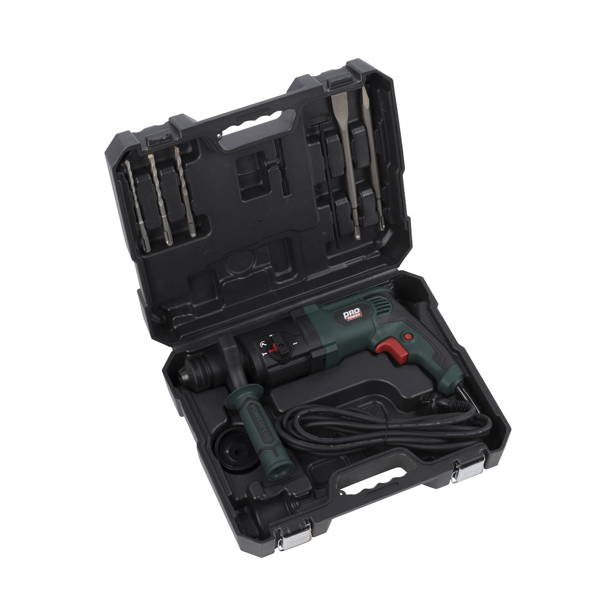 Borehammer 800 watt i kuffert
