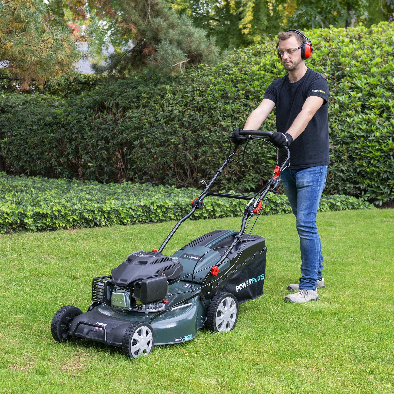 Benzin plæneklipper 189cc - 560 mm