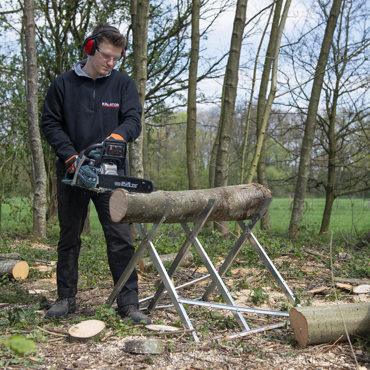 Benzin kædesav 45.4cc - 450 mm