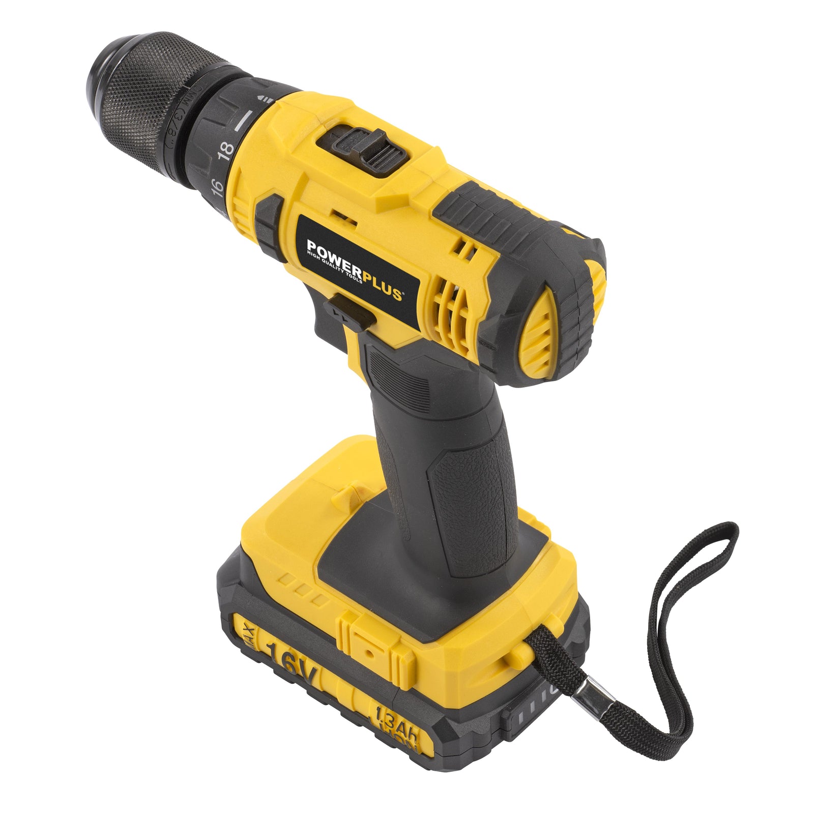 Skruemaskine 16 Volt + 2 batterier