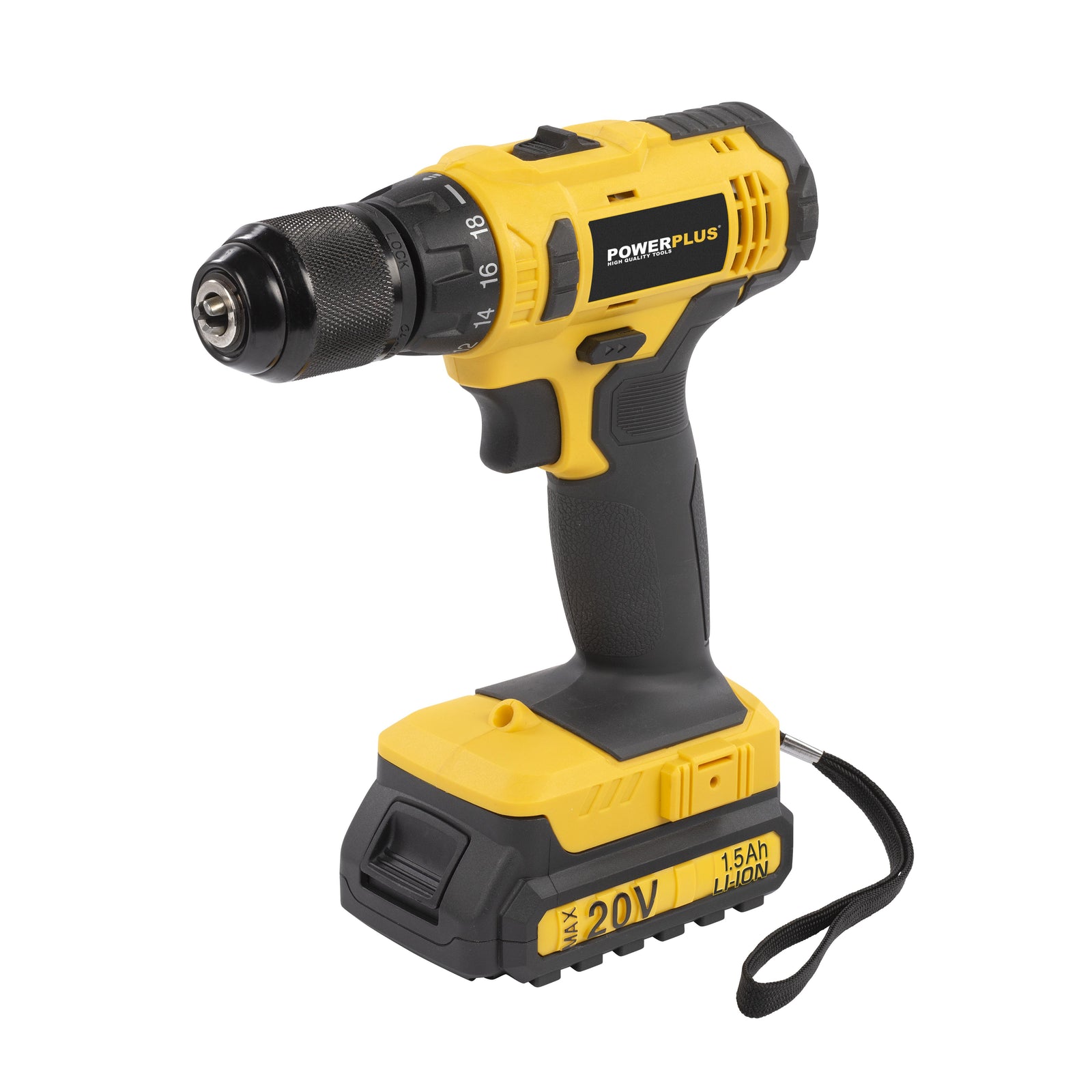 Skruemaskine 20 Volt + 2 batterier