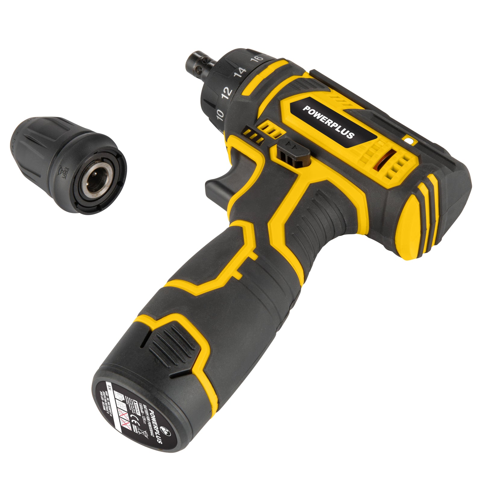 Boremaskine og slagskruetrækker 1/4'' 12V