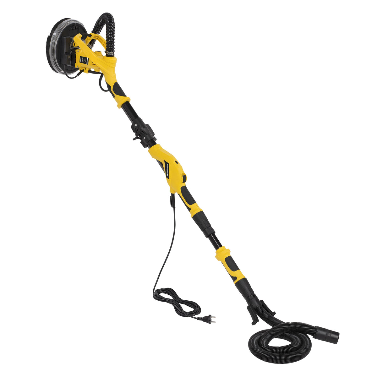 Girafsliber 1050 W Ø225 mm med LED-ring og forlængerrør