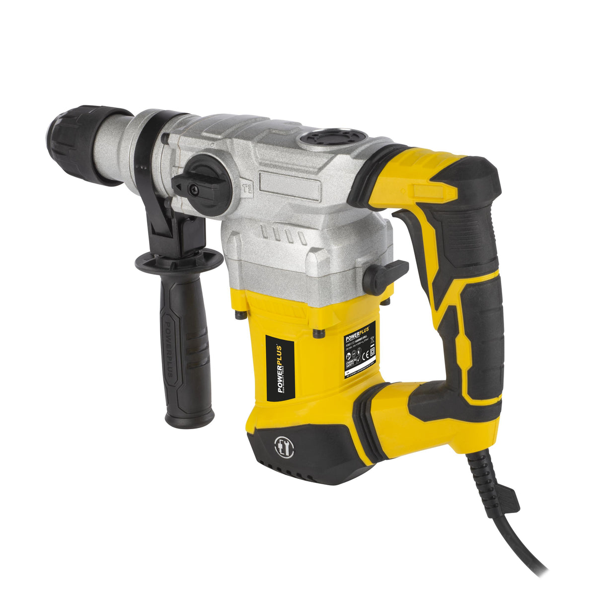 Borehammer 1200 W i kuffert med tilbehør