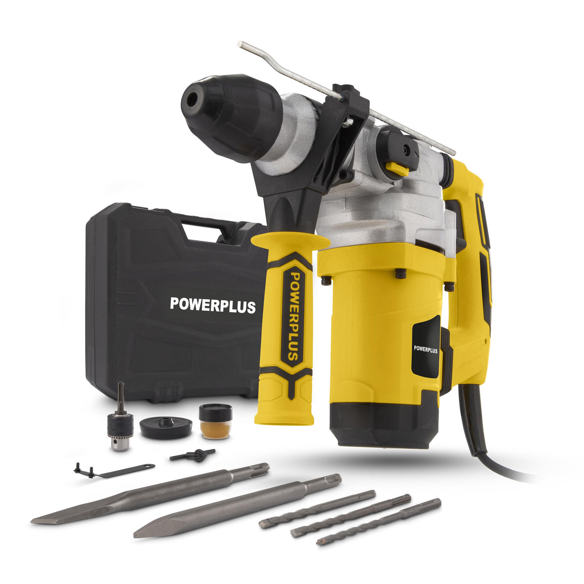 Borehammer 1600 watt SDS bor og mejsler