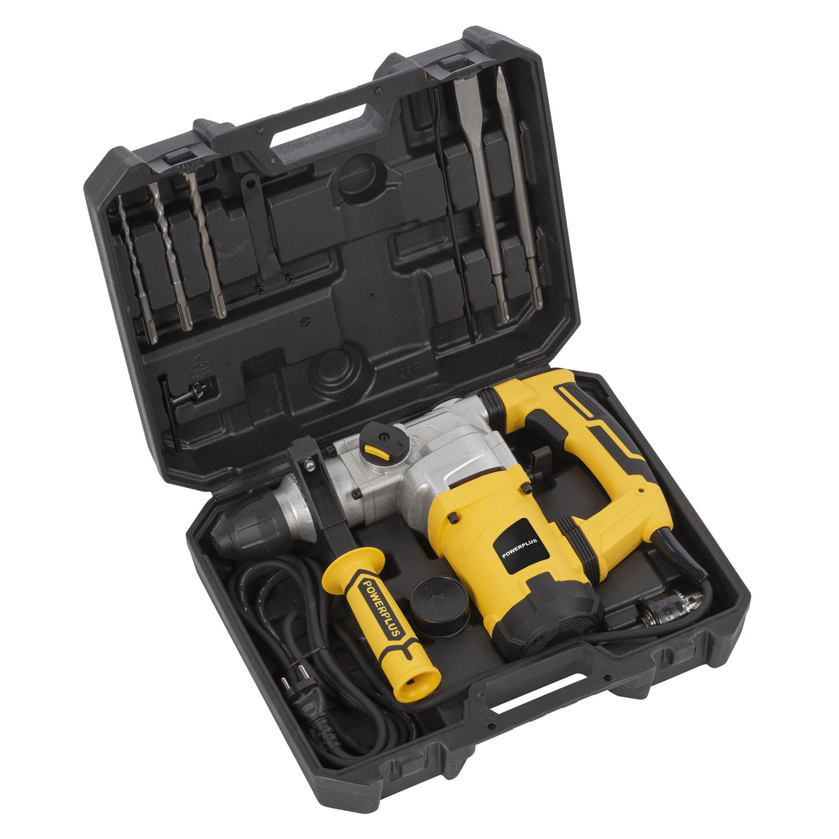 Borehammer 1600 watt SDS bor og mejsler