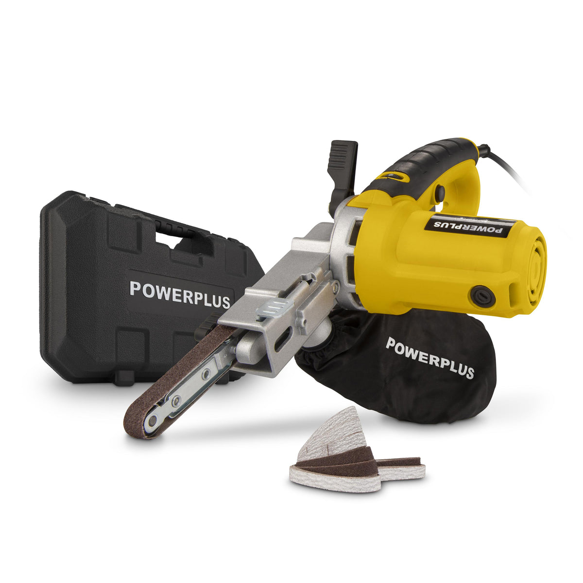 Båndfil 400 W til slibebånd 13 × 457 mm