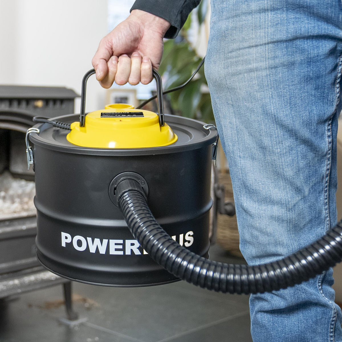 Askestøvsuger 15 liter 1000 watt