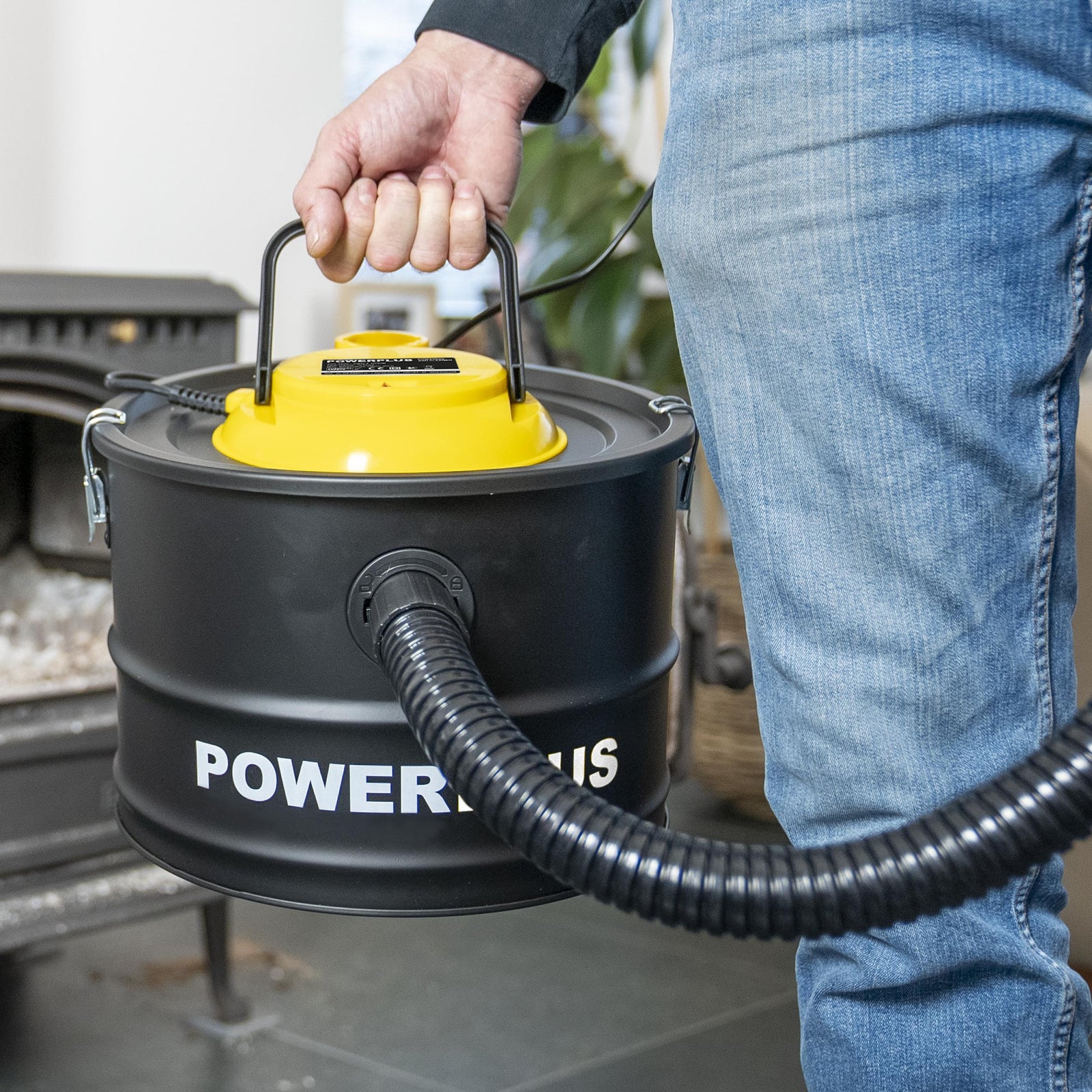 Askestøvsuger 15 liter 1000 watt