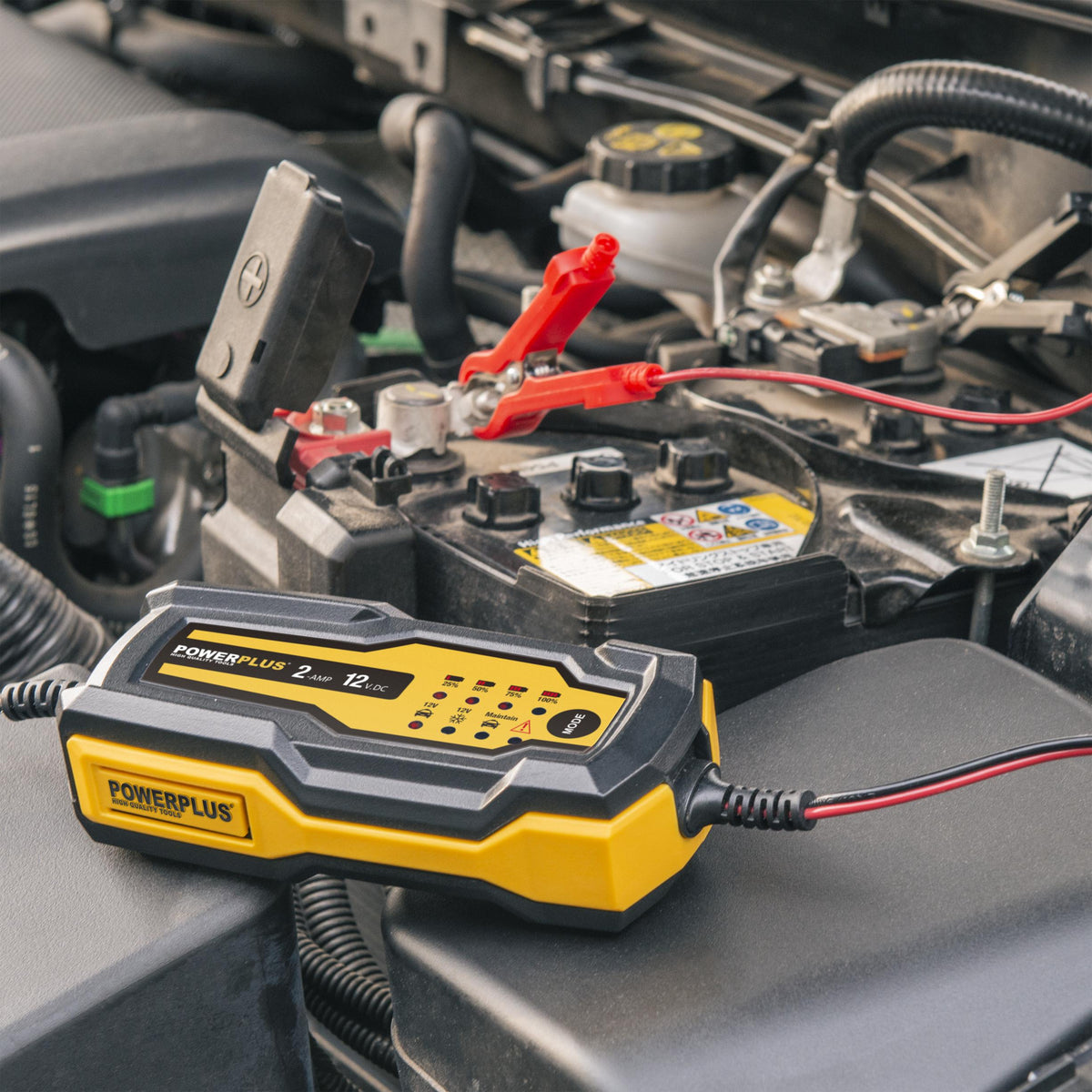 Batterioplader 3-60 Ah til 12 Volt