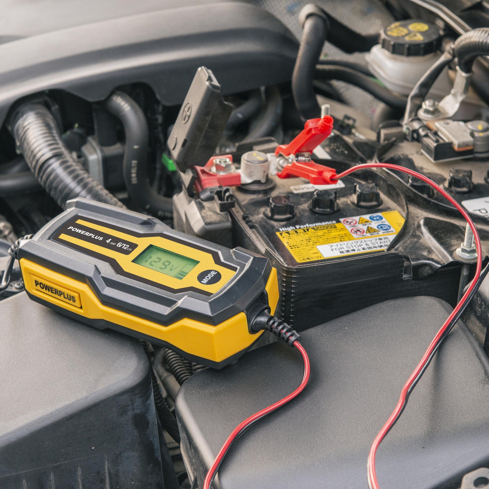 Batterioplader 3-120 Ah til 12 Volt