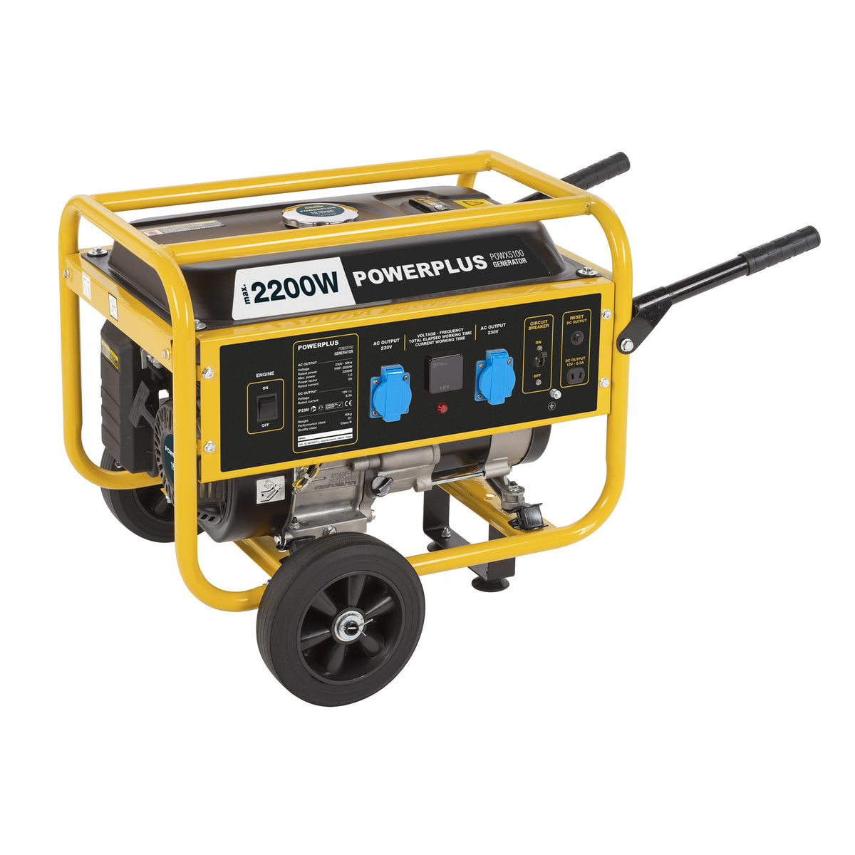 Generator benzin 2200 W 6,5 hk motor
