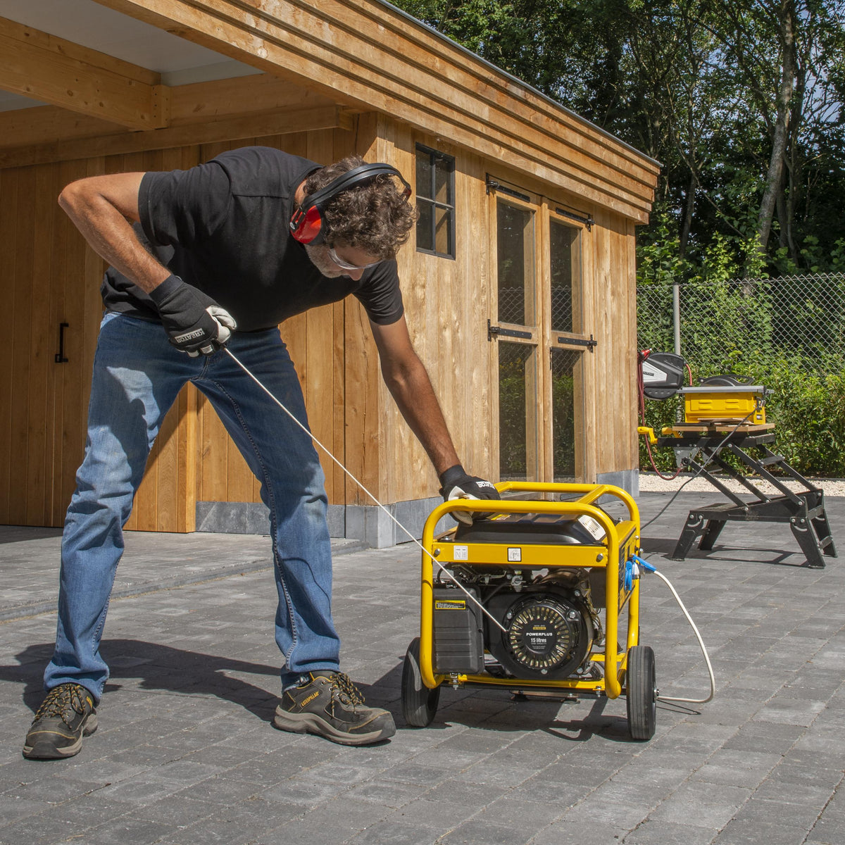 Generator benzin 3000 W 7 hk motor