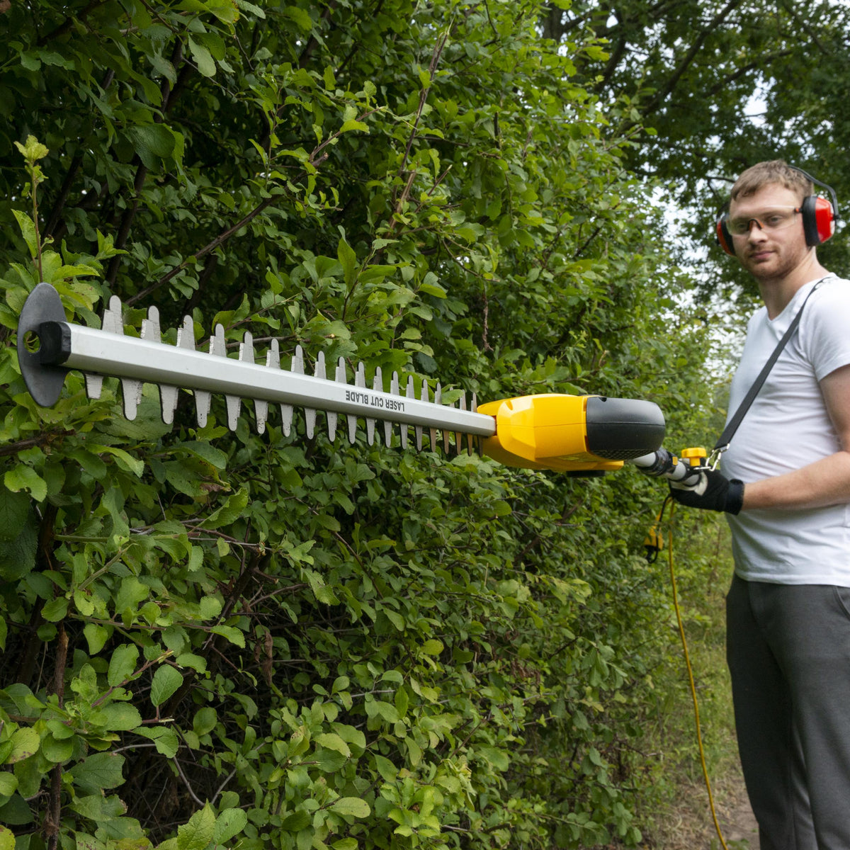 Hækkeklipper 550 watt med teleskop