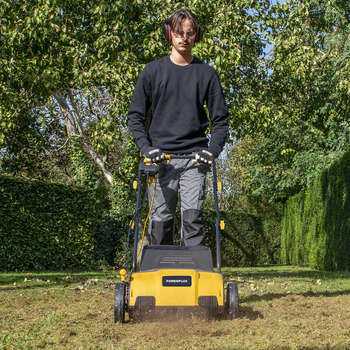 Plænelufter og vertikalskærer 1300 watt