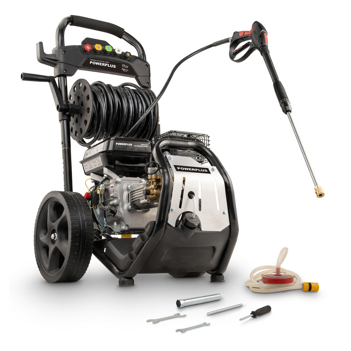 Højtryksrenser mobil med benzinmotor 210cc