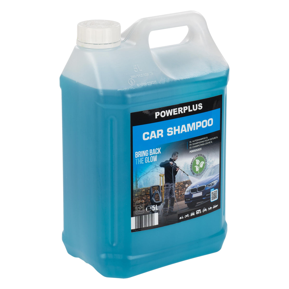 Bilshampoo til højtryksrenser – 5 liter