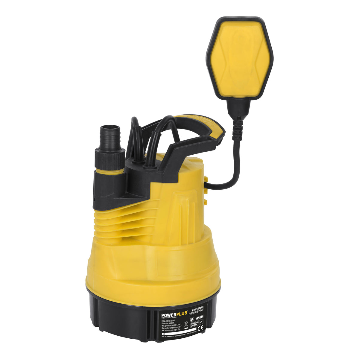Dykpumpe til rent vand 5000 l/t 350 W