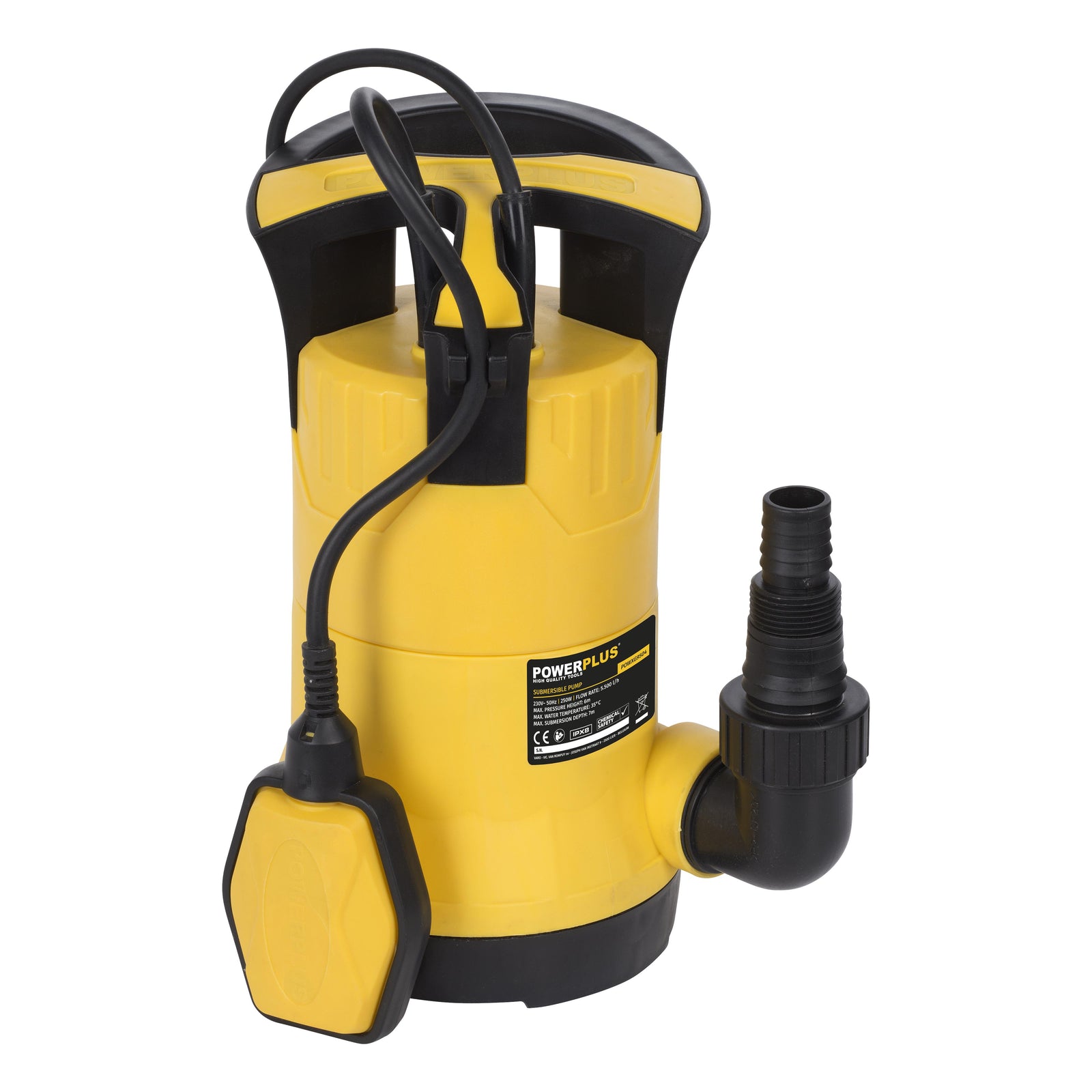 Dykpumper 250 watt, rent vand
