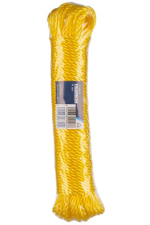 Reb 30 meter Ø 4 mm PE - farve gul