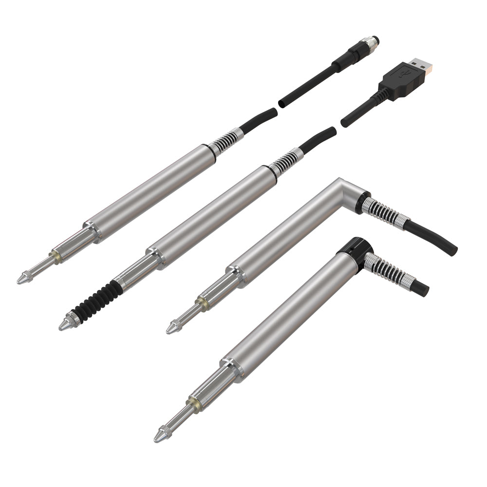 Digital måletaster P12D 0–12,7 mm × 0,01 µm med USB-tilslutning (High Resolution-801.1012)