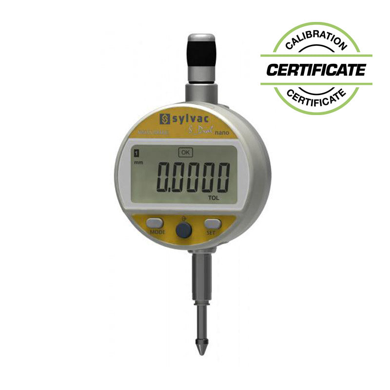 Digitalt måleur S_Dial WORK NANO 12,5 × 0,0001 mm IP54