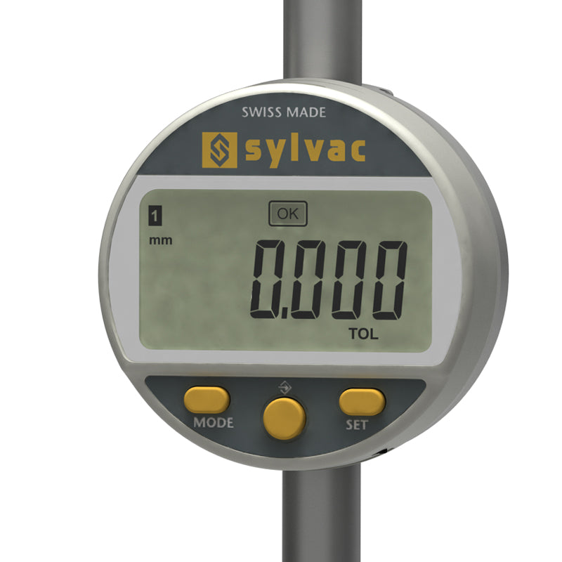 Digitalt måleur S_DIAL WORK ADVANCED 25 × 0,001 mm IP67